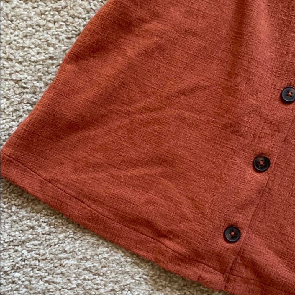 NWOT Madewell Texture & Thread button down dress - Picture 2 of 5